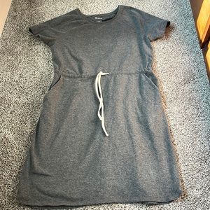 Drawstring tech dress